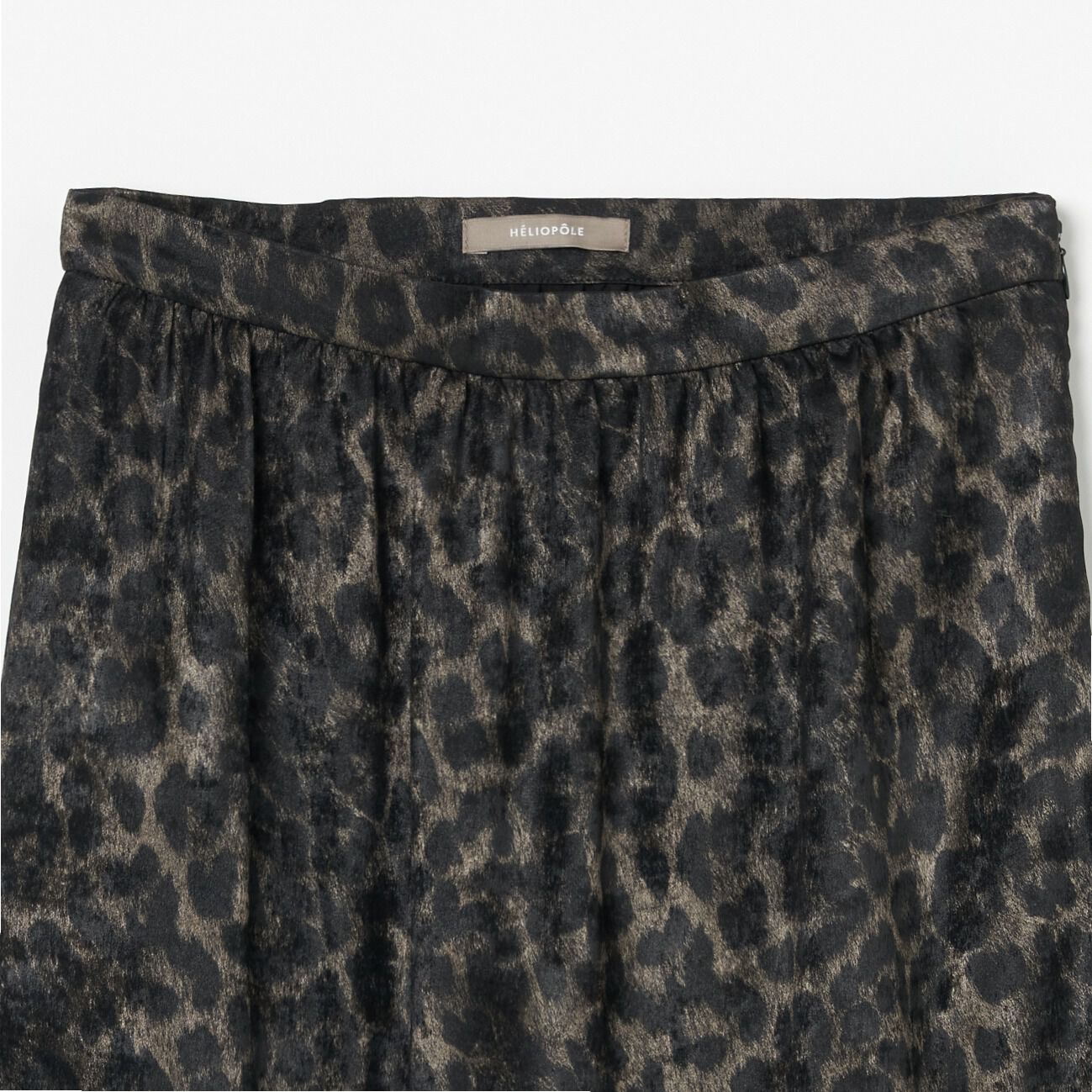 HELIOPOLE「HELIOPOLE LEOPARD&DALMATIAN FLARE SKIRT」|スカート|