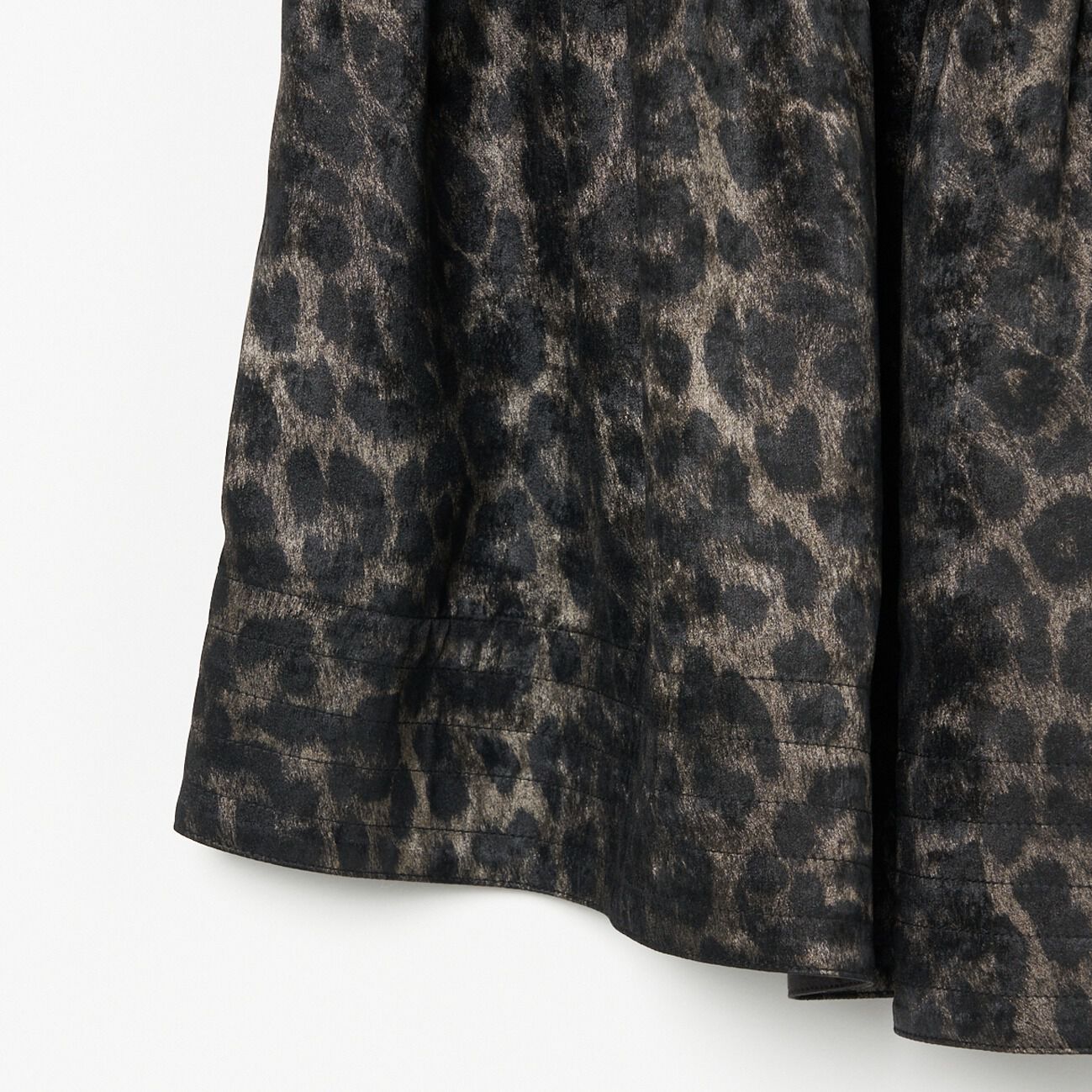 HELIOPOLE「HELIOPOLE LEOPARD&DALMATIAN FLARE SKIRT」|スカート|