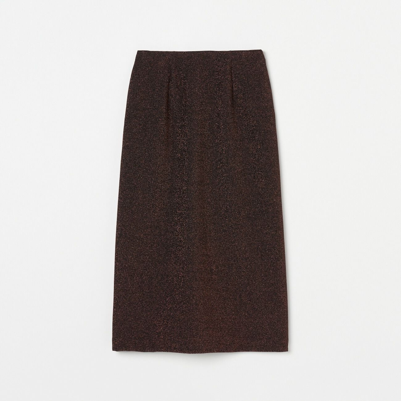 HELIOPOLE「HELIOPOLE GLITTER JERSEY TIGHT SKIRT」|スカート|ブロンズ