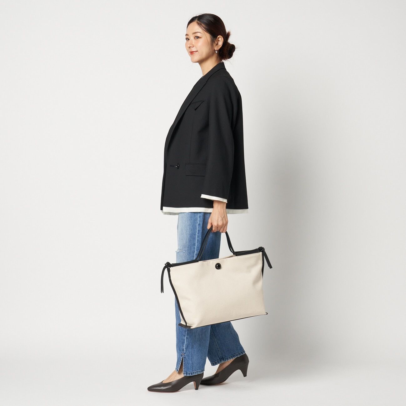  「SOMEWHERE STUDIO COTTAGE TOTE」|トートバッグ|