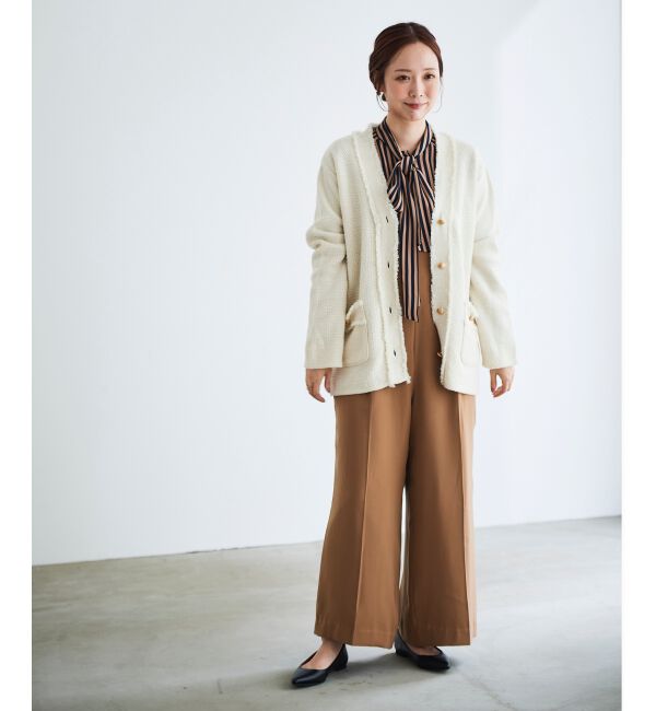 le.coeur blanc「ハイウエストサロペット」|オールインワン|