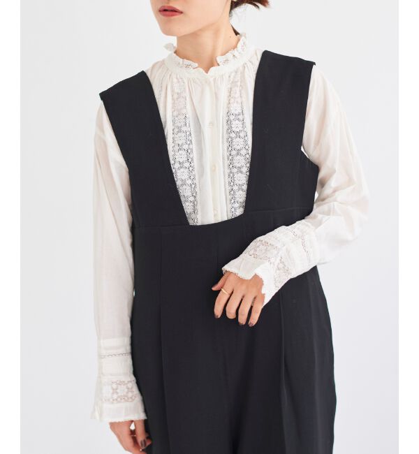 le.coeur blanc「ハイウエストサロペット」|オールインワン|