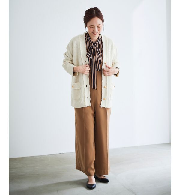 le.coeur blanc「ハイウエストサロペット」|オールインワン|