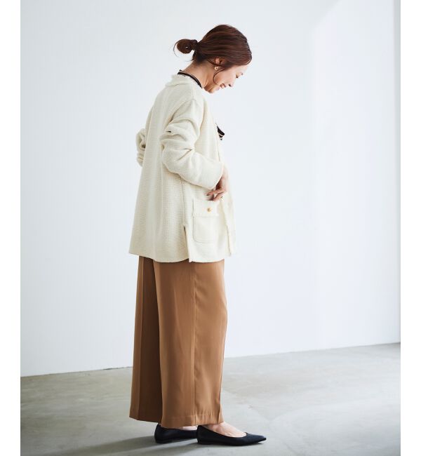 le.coeur blanc「ハイウエストサロペット」|オールインワン|