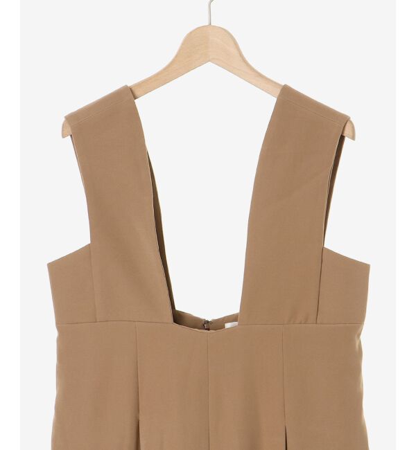 le.coeur blanc「ハイウエストサロペット」|オールインワン|