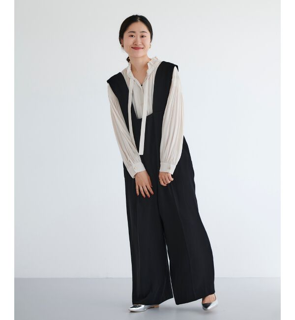 le.coeur blanc「ハイウエストサロペット」|オールインワン|