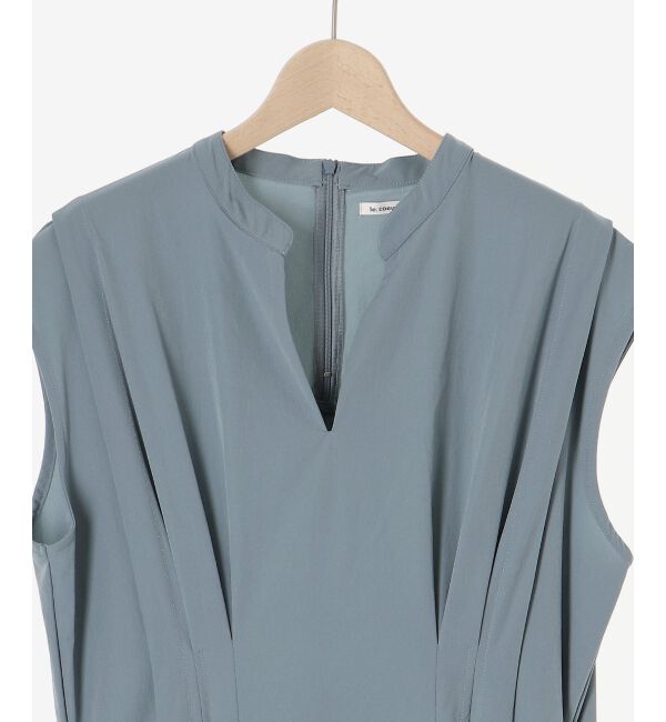 le.coeur blanc「《手洗い可能》ウエストタックワンピース」|ワンピース|