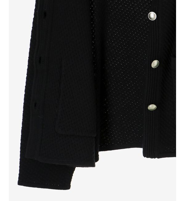 le.coeur blanc「《手洗い可能》変わり編みニットジャケット」|その他|