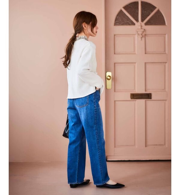 le.coeur blanc「《手洗い可能》変わり編みニットジャケット」|その他|