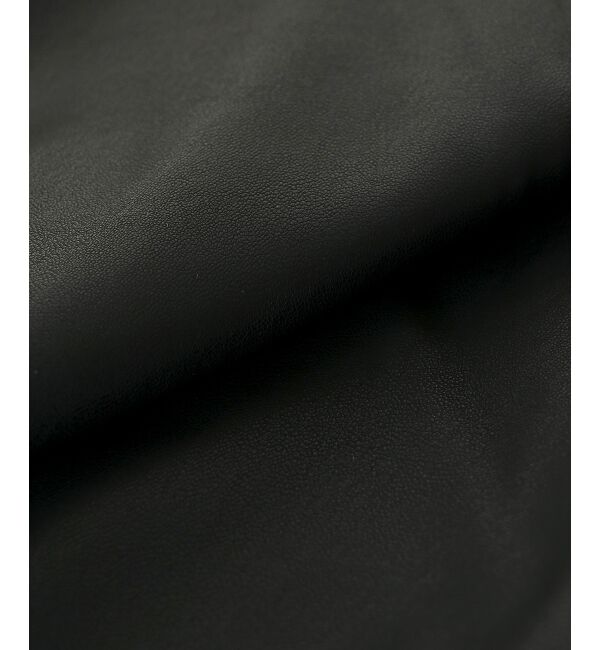 le.coeur blanc「ノーカラーリングドットボタン合皮ジャケット」|その他|