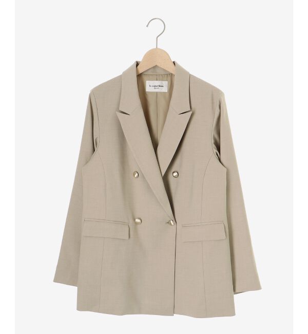 le.coeur blanc「ダブルブレストジャケット」|その他|