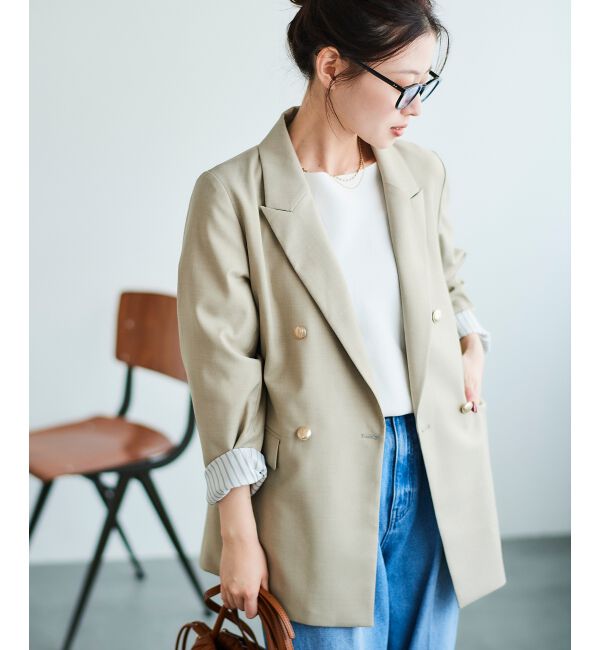 le.coeur blanc「ダブルブレストジャケット」|その他|