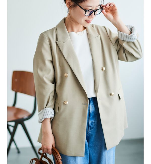 le.coeur blanc「ダブルブレストジャケット」|その他|