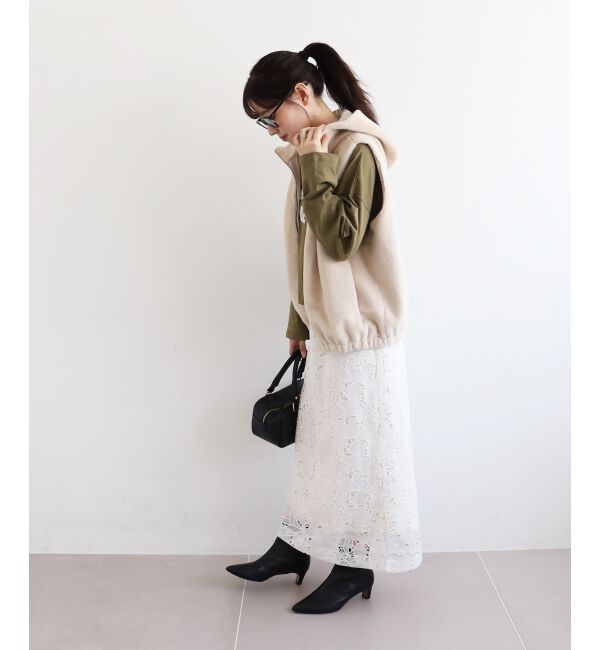  「ファーフードベスト」|その他|