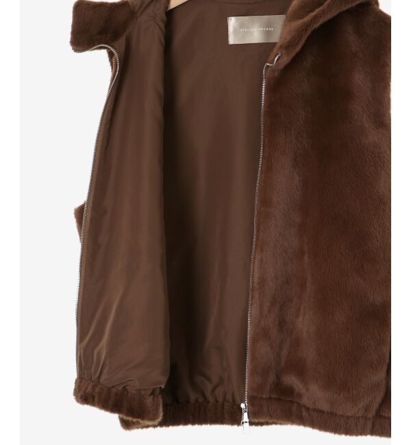  「ファーフードベスト」|その他|