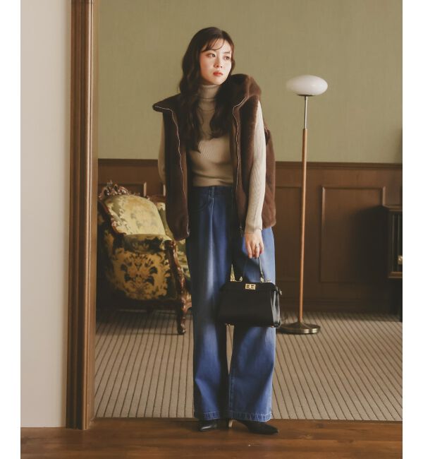  「ファーフードベスト」|その他|