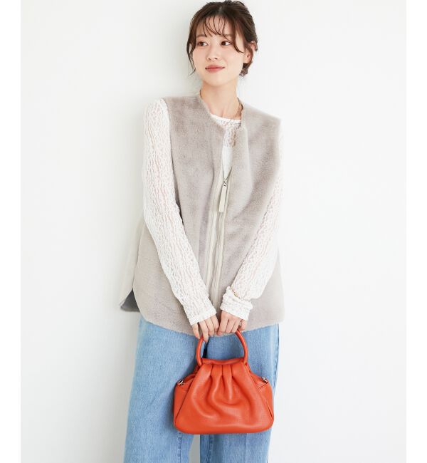  「フェイクファームートンベスト」|その他|