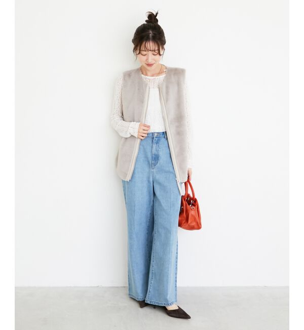  「フェイクファームートンベスト」|その他|