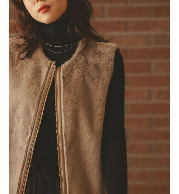  「フェイクファームートンベスト」|その他|