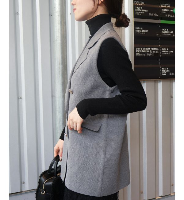  「《手洗い可能》TORRAZZO DONNAミラノリブニットベスト」|その他|