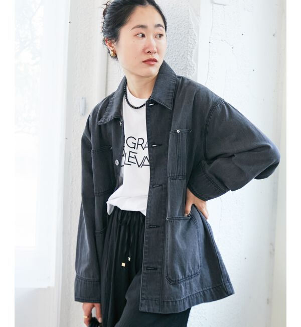  「デニムカバーオールジャケット」|その他|