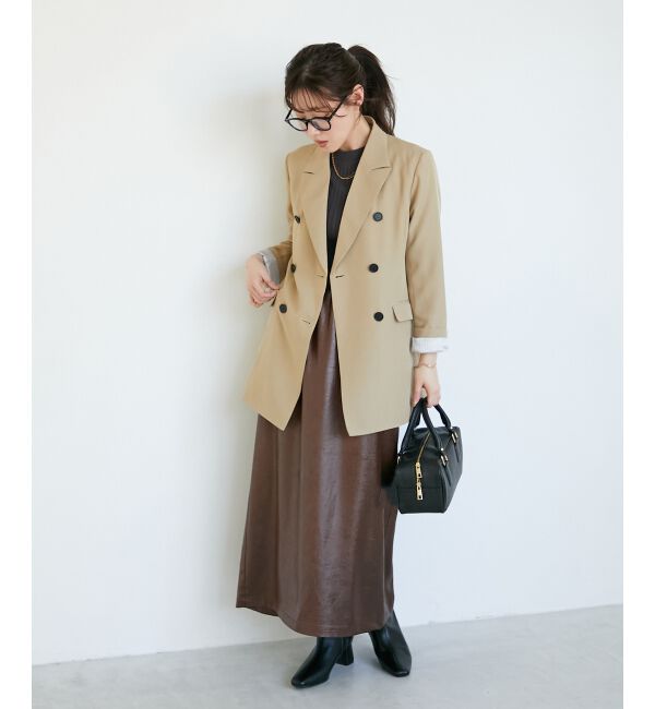  「《WEB限定アイテム》ストレッチルーズジャケット」|その他|