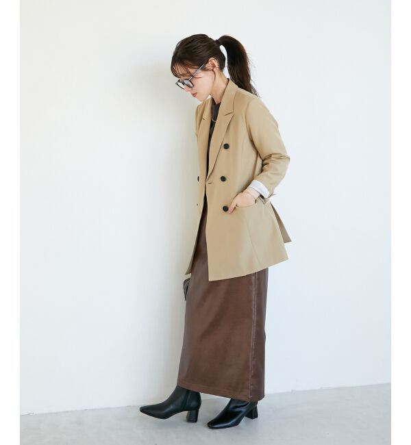  「《WEB限定アイテム》ストレッチルーズジャケット」|その他|