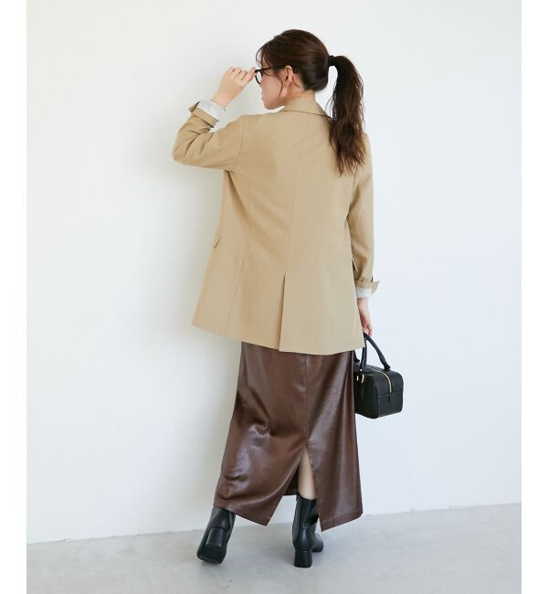  「《WEB限定アイテム》ストレッチルーズジャケット」|その他|