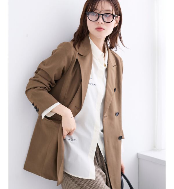  「《WEB限定アイテム》ストレッチルーズジャケット」|その他|