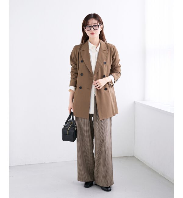  「《WEB限定アイテム》ストレッチルーズジャケット」|その他|