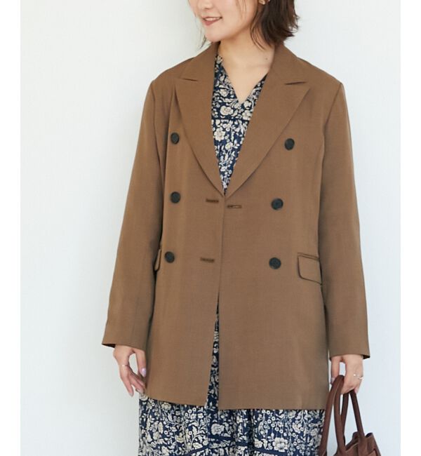  「《WEB限定アイテム》ストレッチルーズジャケット」|その他|