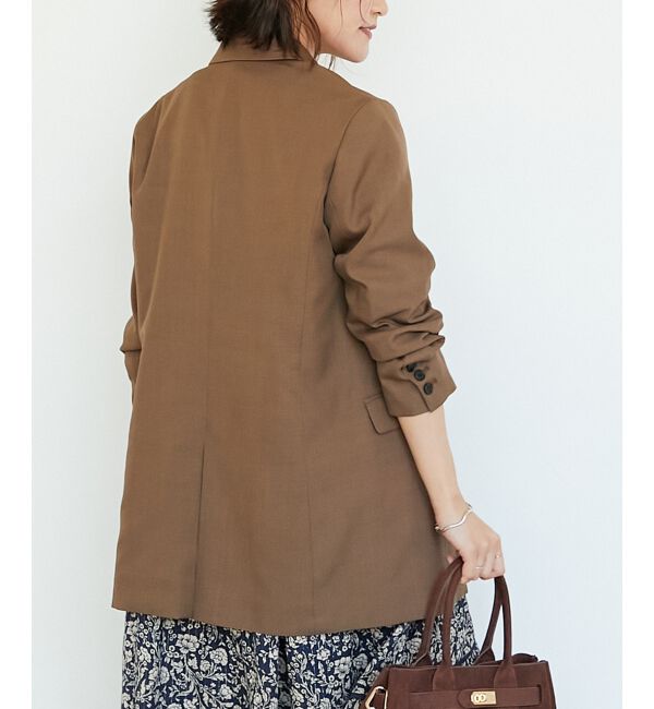  「《WEB限定アイテム》ストレッチルーズジャケット」|その他|