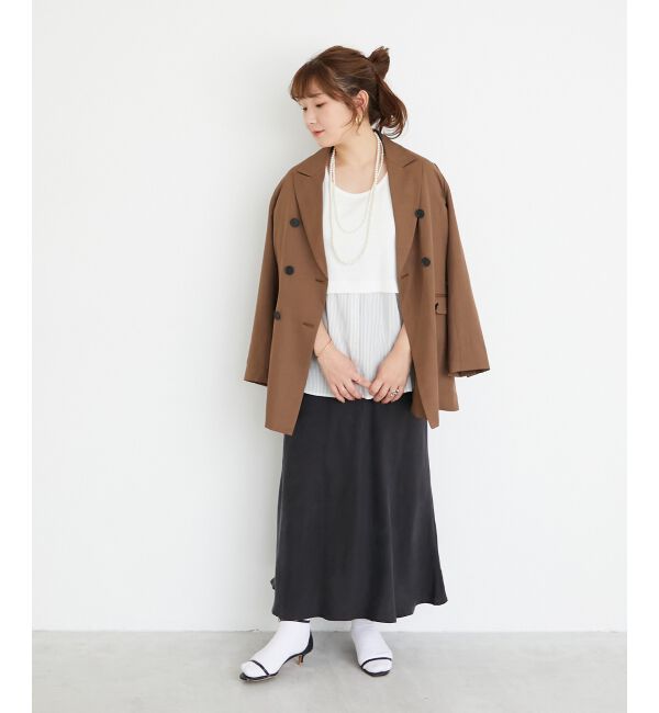  「《WEB限定アイテム》ストレッチルーズジャケット」|その他|