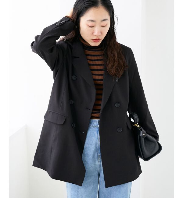  「《WEB限定アイテム》ストレッチルーズジャケット」|その他|