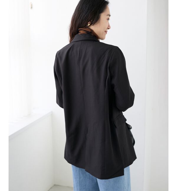  「《WEB限定アイテム》ストレッチルーズジャケット」|その他|