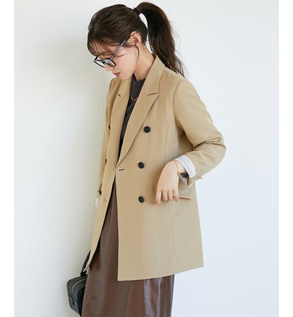  「《WEB限定アイテム》ストレッチルーズジャケット」|その他|