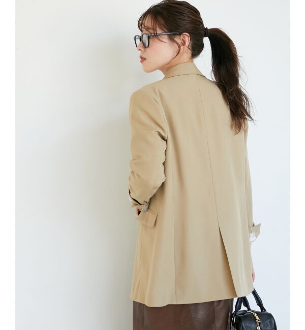  「《WEB限定アイテム》ストレッチルーズジャケット」|その他|