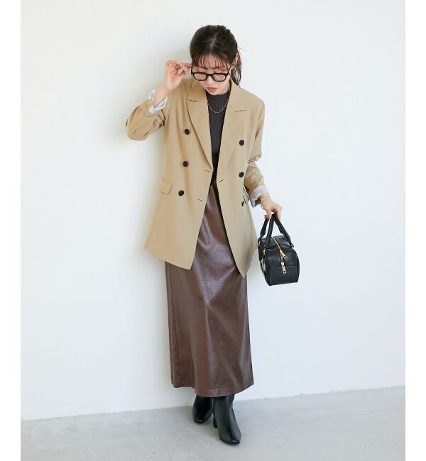  「《WEB限定アイテム》ストレッチルーズジャケット」|その他|