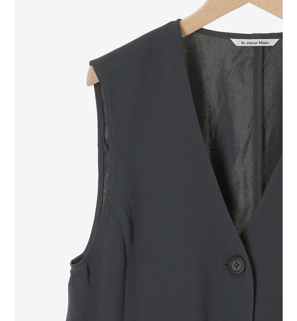  「《WEB限定アイテム》チュールレイヤードセットジレ」|その他|