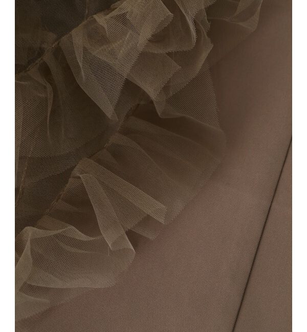  「《WEB限定アイテム》チュールレイヤードセットジレ」|その他|