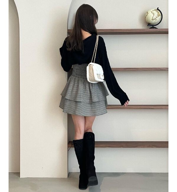  「フードボレロ&times;ミニキャミワンピセット」|ワンピース|