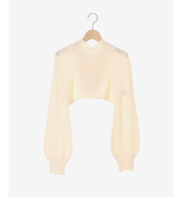  「フードボレロ&times;ミニキャミワンピセット」|ワンピース|