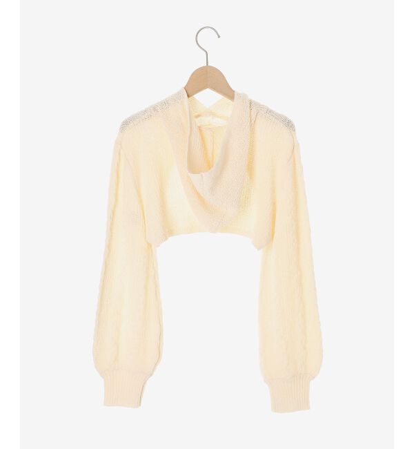  「フードボレロ&times;ミニキャミワンピセット」|ワンピース|