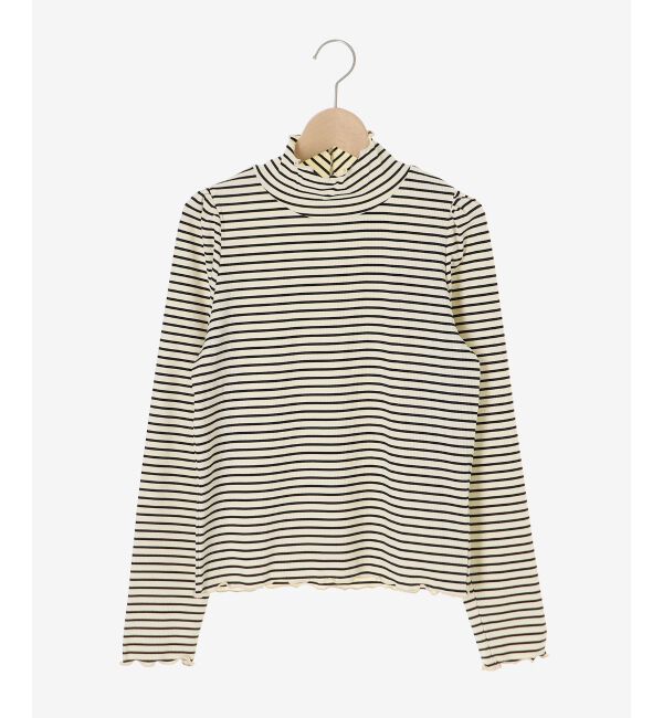  「ハイネックパフスリーブトップス」|Tシャツ・カットソー|