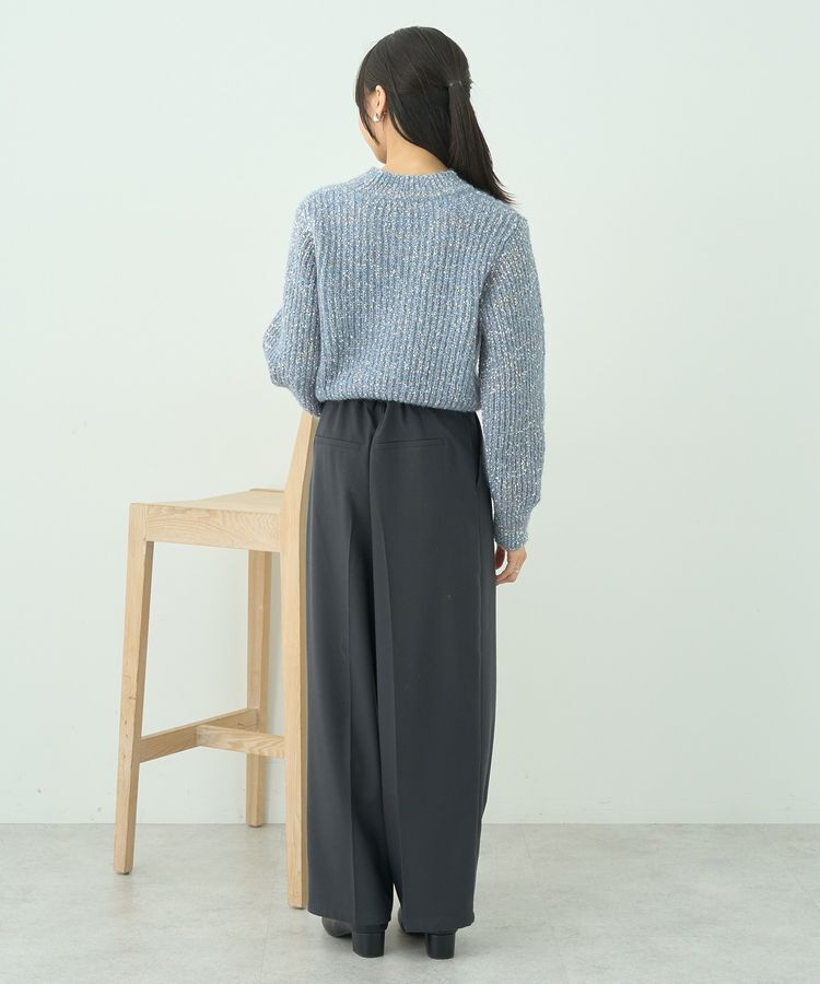 earth music&ecology「ブラッシュヤーンニットプルオーバー」|ニット・セーター|