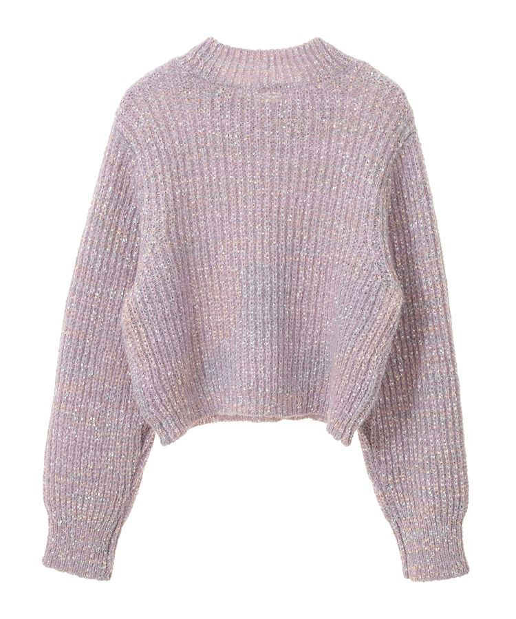 earth music&ecology「ブラッシュヤーンニットプルオーバー」|ニット・セーター|