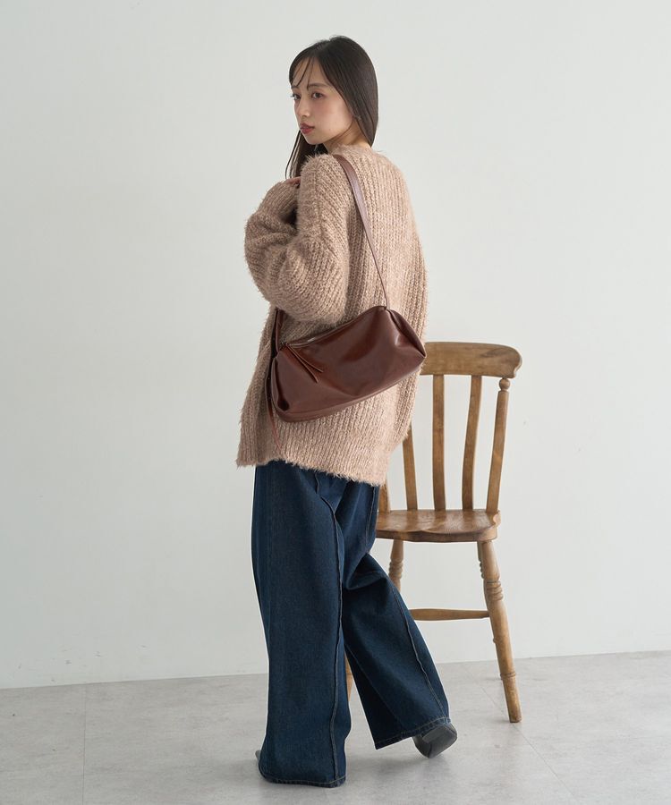 earth music&ecology「カラーミックスシャギーカーディガン」|カーディガン|