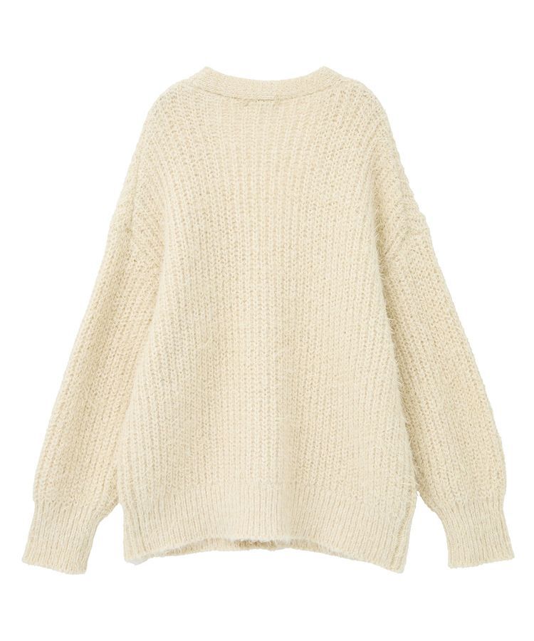 earth music&ecology「カラーミックスシャギーカーディガン」|カーディガン|