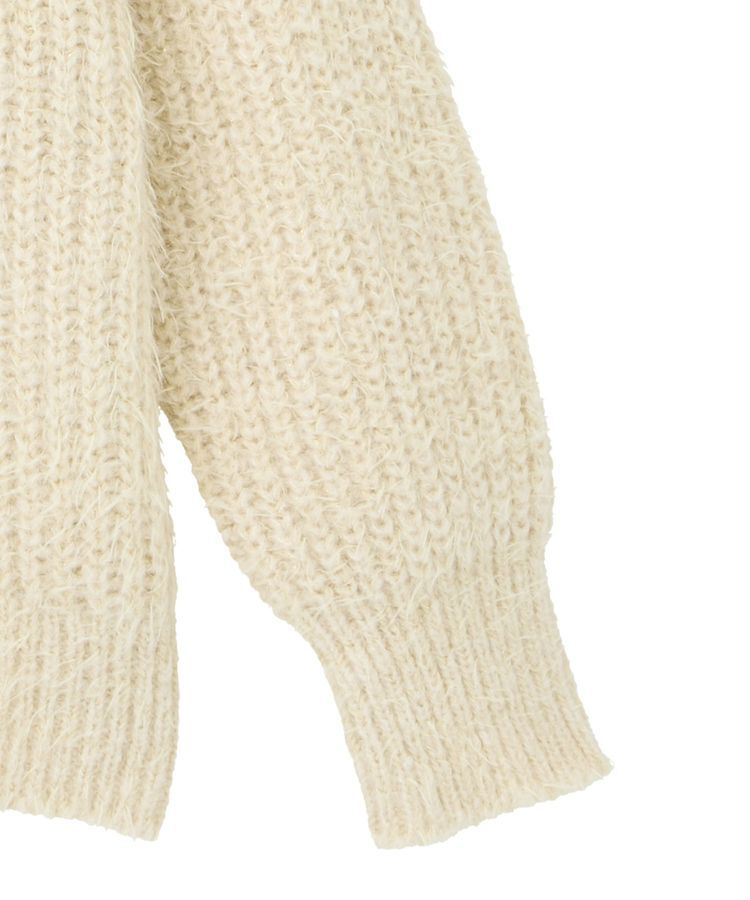 earth music&ecology「カラーミックスシャギーカーディガン」|カーディガン|