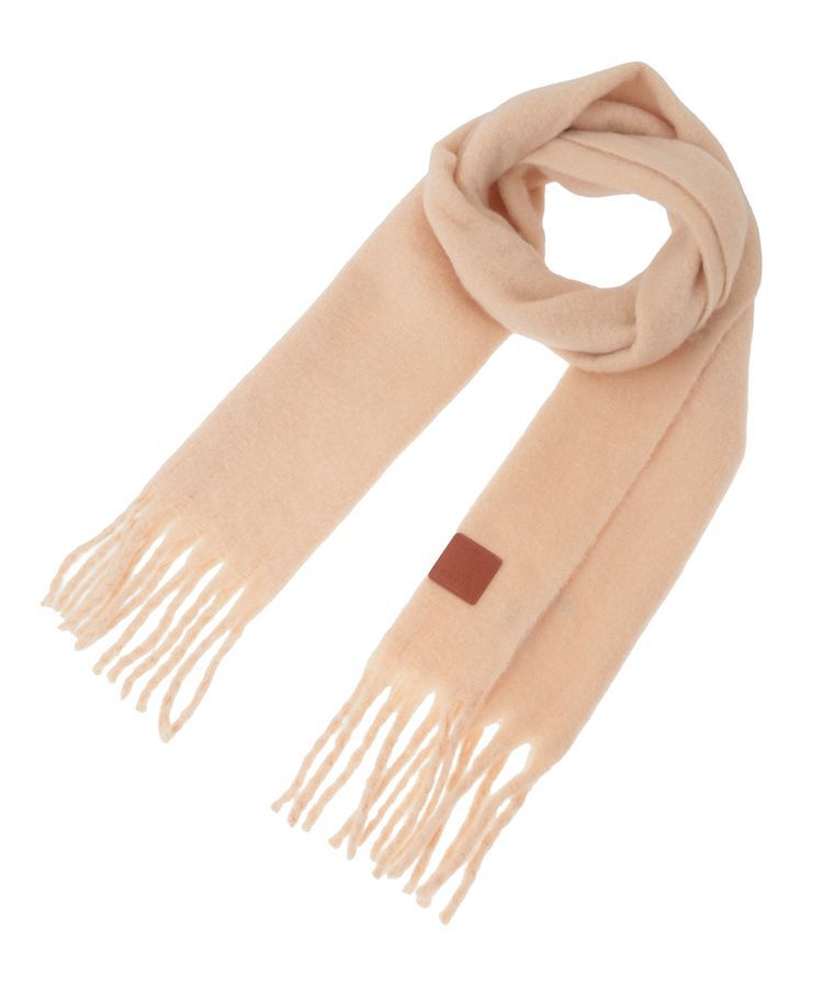 earth music&ecology「ワンポイントビッグマフラー」|マフラー|